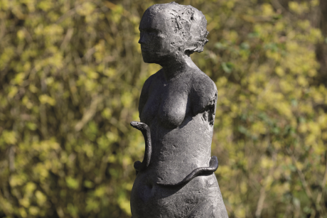 Sculpture trail at Bishop's Palace 
